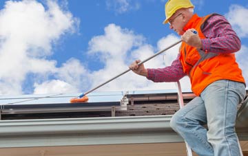 Paradise Green soft wash roof cleaning